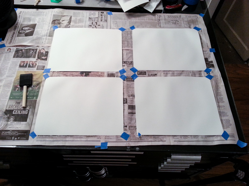 Watercolour Paper Sizes Chart