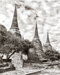 Thailand, Carbon Transfer Print